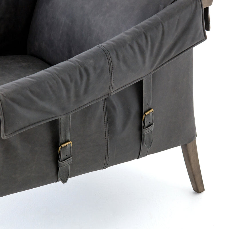 media image for Bauer Leather Chair 245
