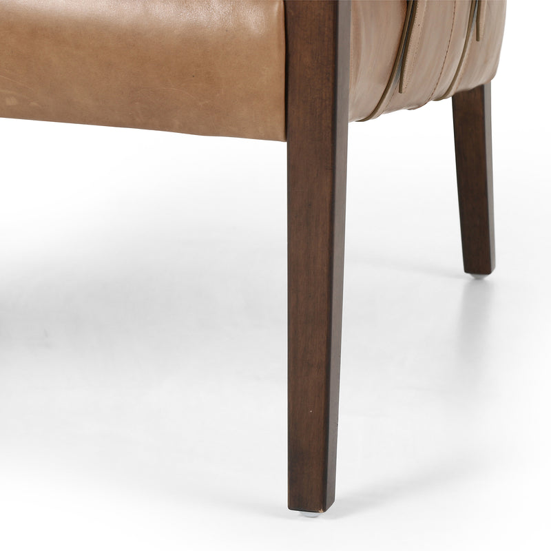 media image for Bauer Leather Chair 244