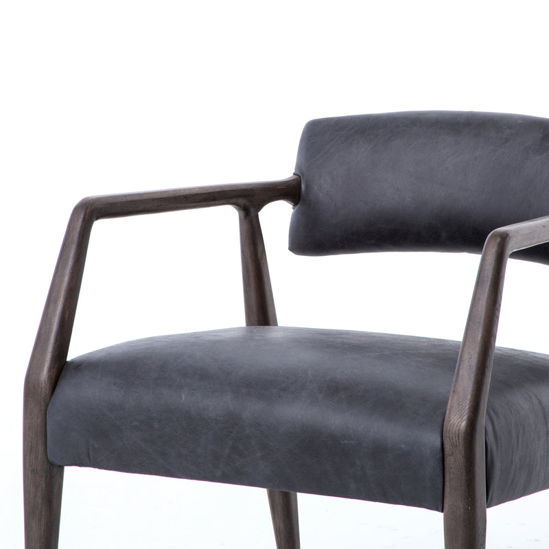 media image for Neville Chair In Chaps Ebony 224