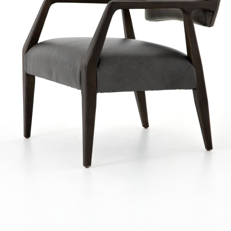 media image for Neville Chair In Chaps Ebony 290