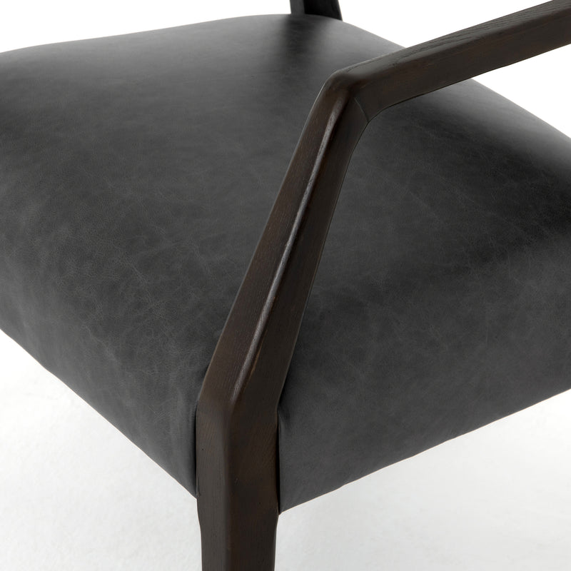 media image for Neville Chair In Chaps Ebony 238