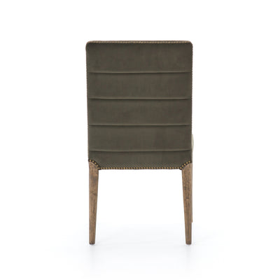 product image for Nate Dining Chair In Modern Velvet Loden 69