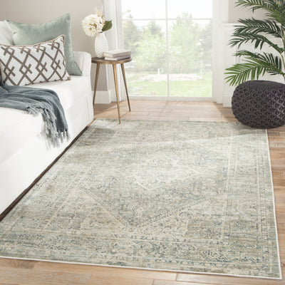 product image for kiev medallion rug in light gray gargoyle design by jaipur 5 83