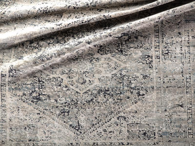 product image for kiev medallion rug in light gray gargoyle design by jaipur 6 98