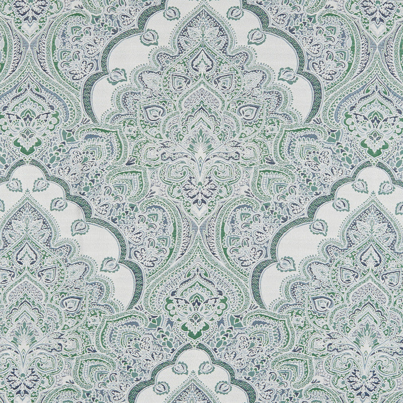 media image for Cameo Fabric in Blue/Green 222
