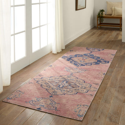 product image for clanton medallion pink blue area rug by jaipur living rug154709 4 34