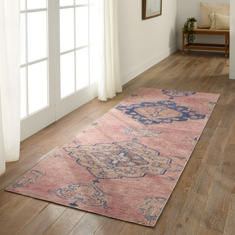 media image for clanton medallion pink blue area rug by jaipur living rug154709 4 225