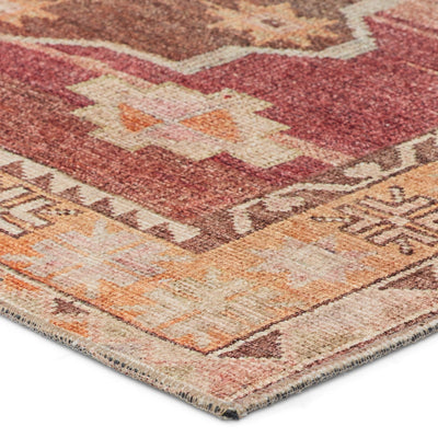 product image for jesse medallion orange pink area rug by jaipur living rug154710 3 9