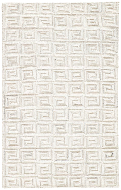 product image of harkness geometric rug in whisper white oatmeal design by jaipur 1 544