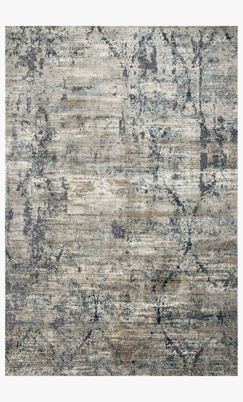 media image for Cascade Rug in Taupe & Blue design by Loloi 229