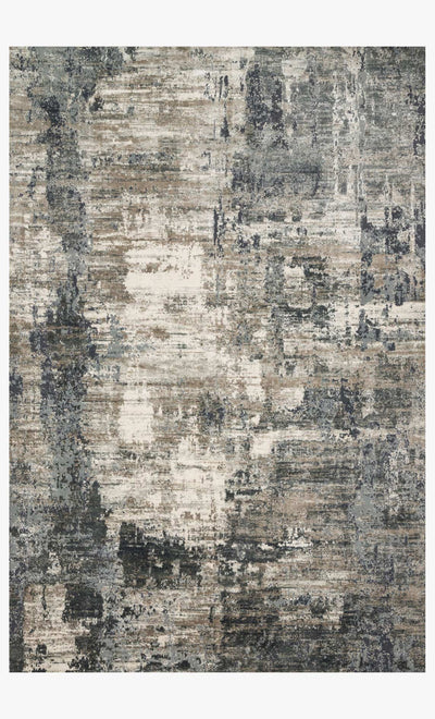 product image for Cascade Rug in Ivory & Charcoal design by Loloi 75