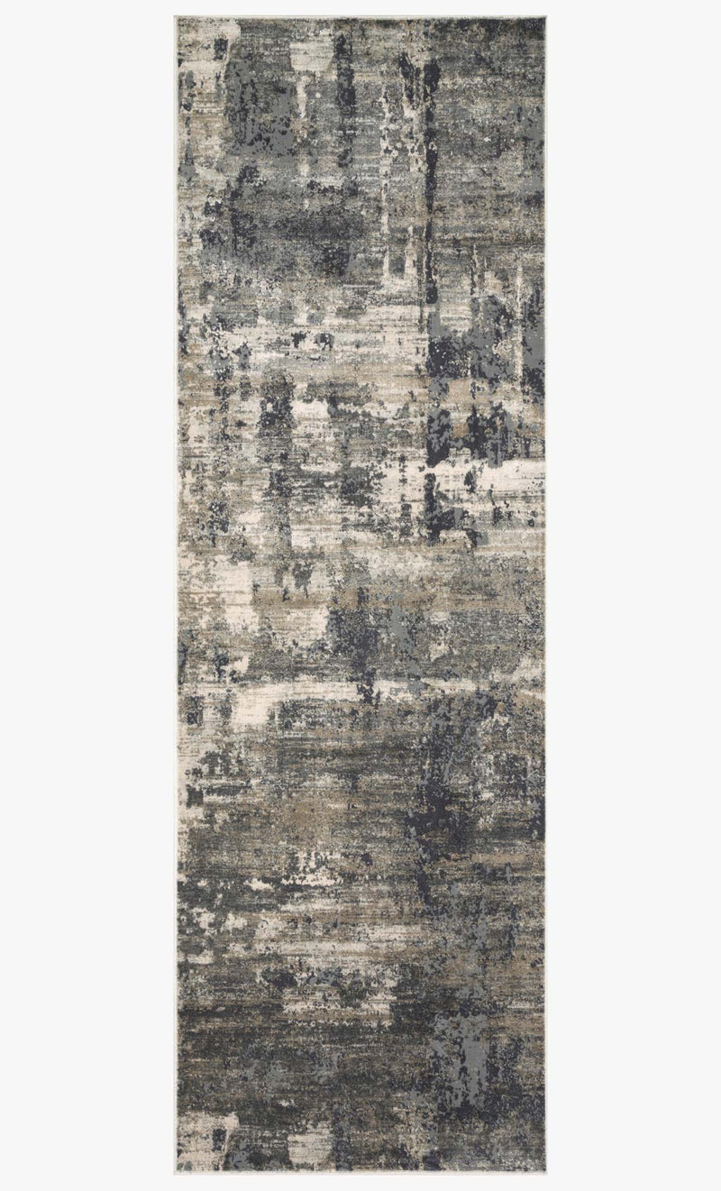 media image for Cascade Rug in Ivory & Charcoal design by Loloi 234