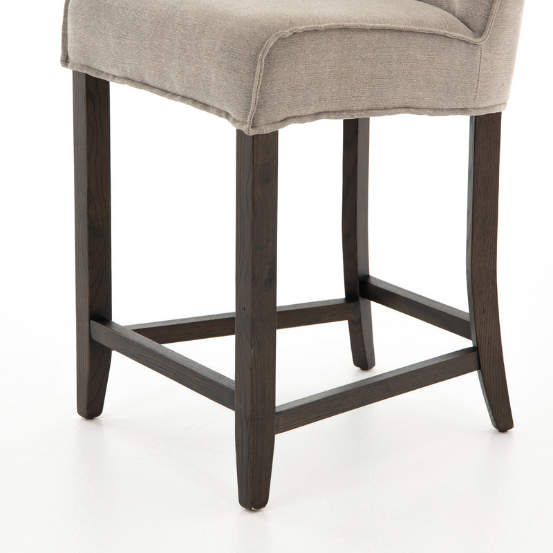 media image for Aria Bar Counter Stools In Heather Twill Stone 240