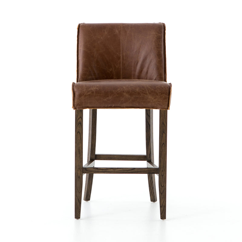media image for Aria Bar Counter Stools In Sienna Chestnut 284