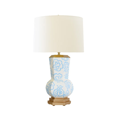 product image of Handpainted Gourd Shape Tole Table Lamp By Bd Studio Ii Catalina Bloom Lbl 1 591