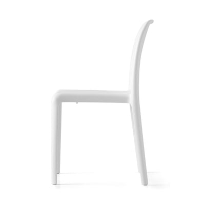product image for bayo optic white polypropylene chair by connubia cb19830000940000000000a 3 5
