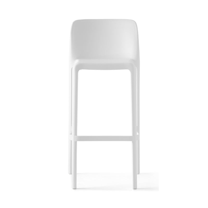 media image for bayo optic white polypropylene bar stool by connubia cb19850000940000000000a 2 217