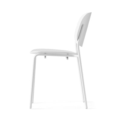 product image for yo matt optic white metal chair by connubia cb198603009401500000000 3 84