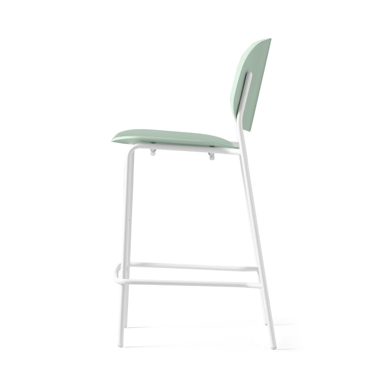 media image for yo optic white metal counter stool by connubia cb198700009401500000000 15 274