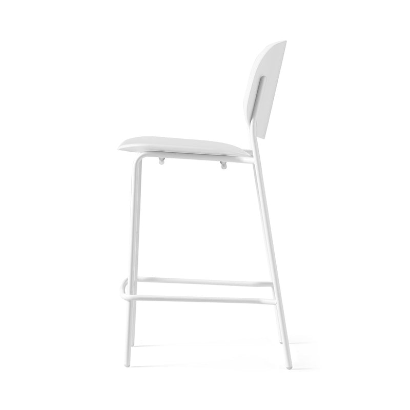 media image for yo optic white metal counter stool by connubia cb198700009401500000000 7 230