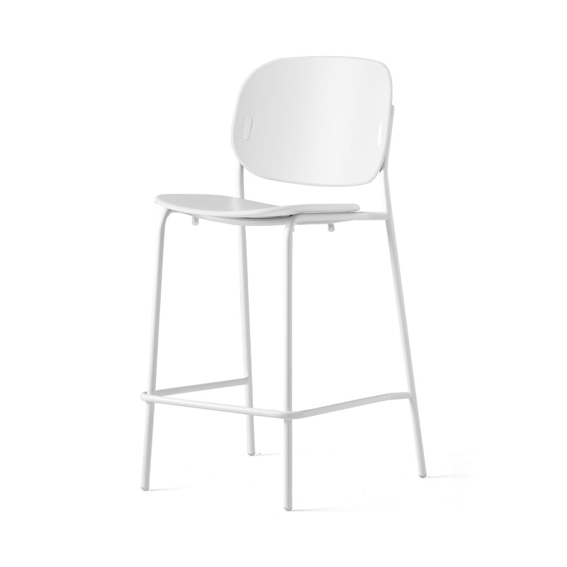 media image for yo optic white metal counter stool by connubia cb198700009401500000000 5 239