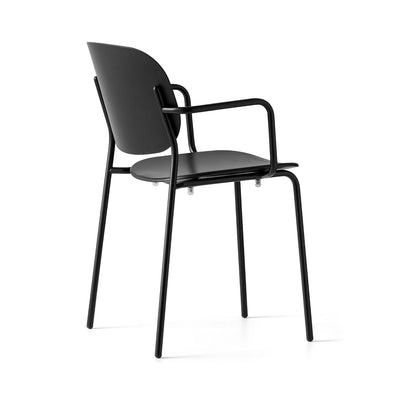 product image for yo matt black metal armchair by connubia cb199103001501500000000 4 99
