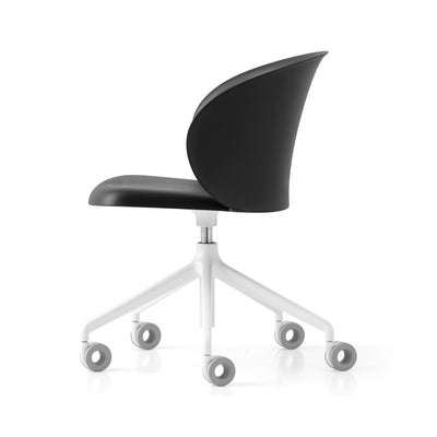product image for tuka optic white aluminum swivel office chair by connubia cb2126000094slb00000000 31 20
