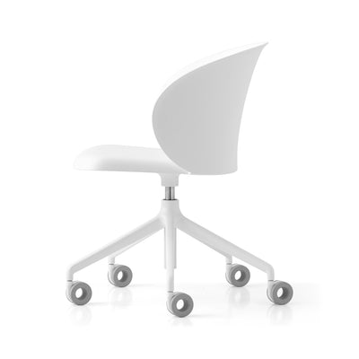 product image for tuka optic white aluminum swivel office chair by connubia cb2126000094slb00000000 39 63