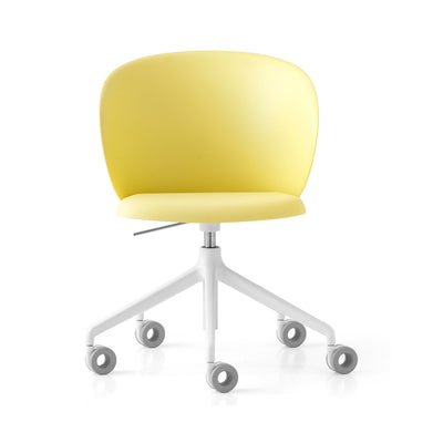 product image for tuka optic white aluminum swivel office chair by connubia cb2126000094slb00000000 34 91