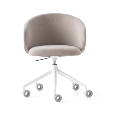 product image for tuka optic white aluminum swivel office chair by connubia cb2126000094slb00000000 22 77