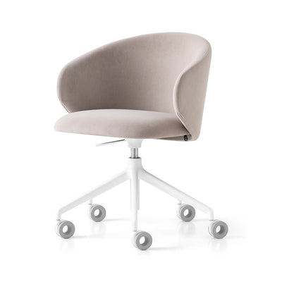 product image for tuka optic white aluminum swivel office chair by connubia cb2126000094slb00000000 21 24