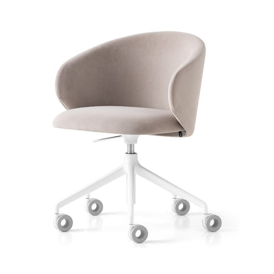 product image for tuka optic white aluminum swivel office chair by connubia cb2126000094slb00000000 21 27