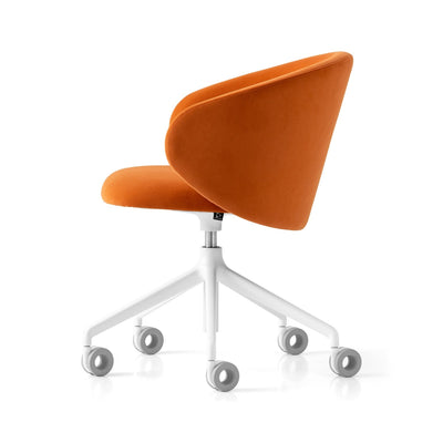 product image for tuka optic white aluminum swivel office chair by connubia cb2126000094slb00000000 19 42