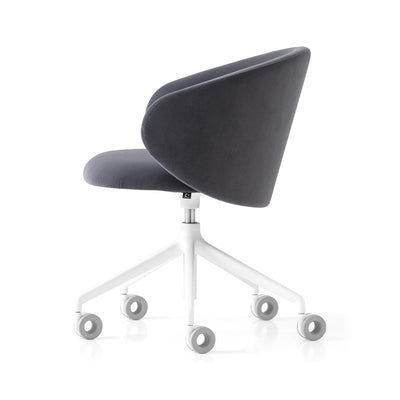 product image for tuka optic white aluminum swivel office chair by connubia cb2126000094slb00000000 15 37