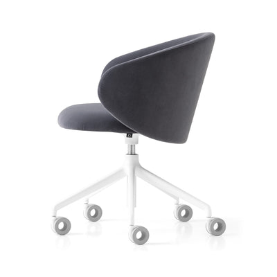 product image for tuka optic white aluminum swivel office chair by connubia cb2126000094slb00000000 15 87