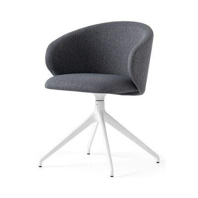 product image of tuka optic white aluminum swivel chair by connubia cb2127000094slb00000000 1 595