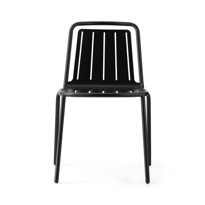 media image for easy matt black metal chair by connubia cb213101001501500000000 2 226