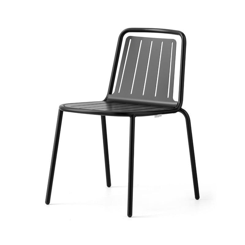 media image for easy matt black metal chair by connubia cb213101001501500000000 1 217