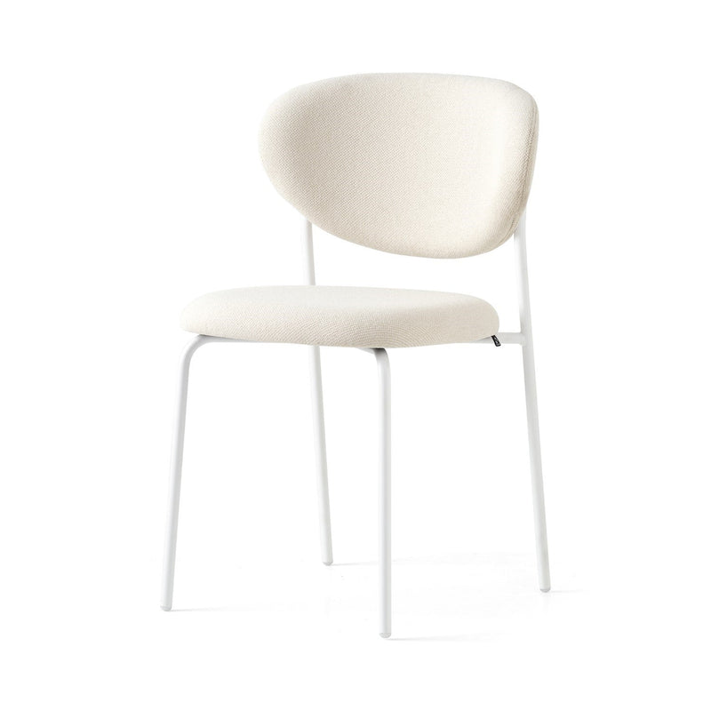 media image for cozy optic white metal chair by connubia cb2135000094slb00000000 25 283