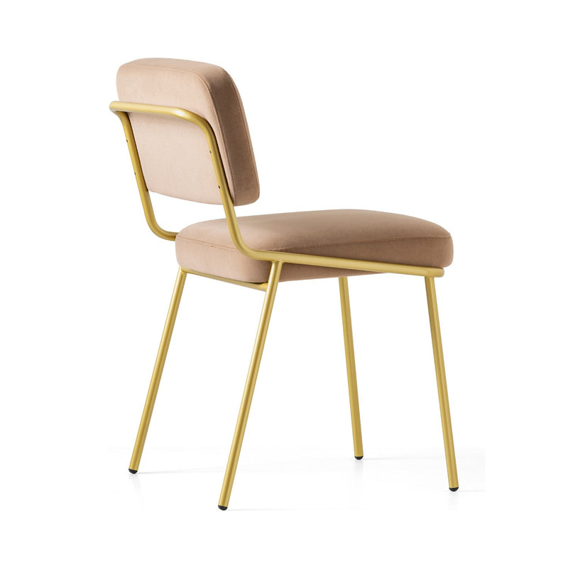 media image for sixty painted brass metal chair by connubia cb213800033lslb00000000 12 24