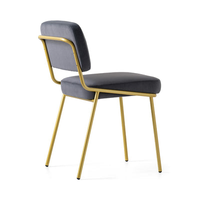 product image for sixty painted brass metal chair by connubia cb213800033lslb00000000 24 31