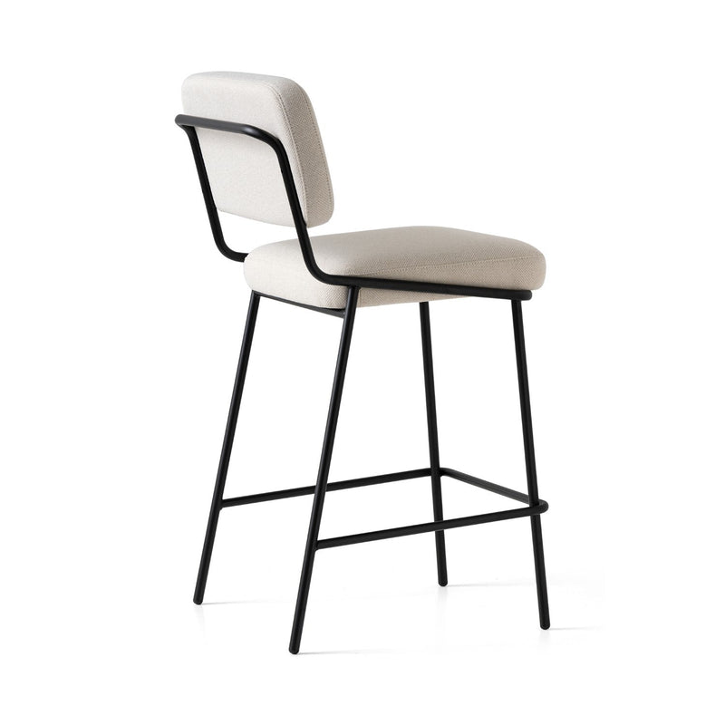media image for sixty black metal counter stool by connubia cb2139000015slb00000000 28 245