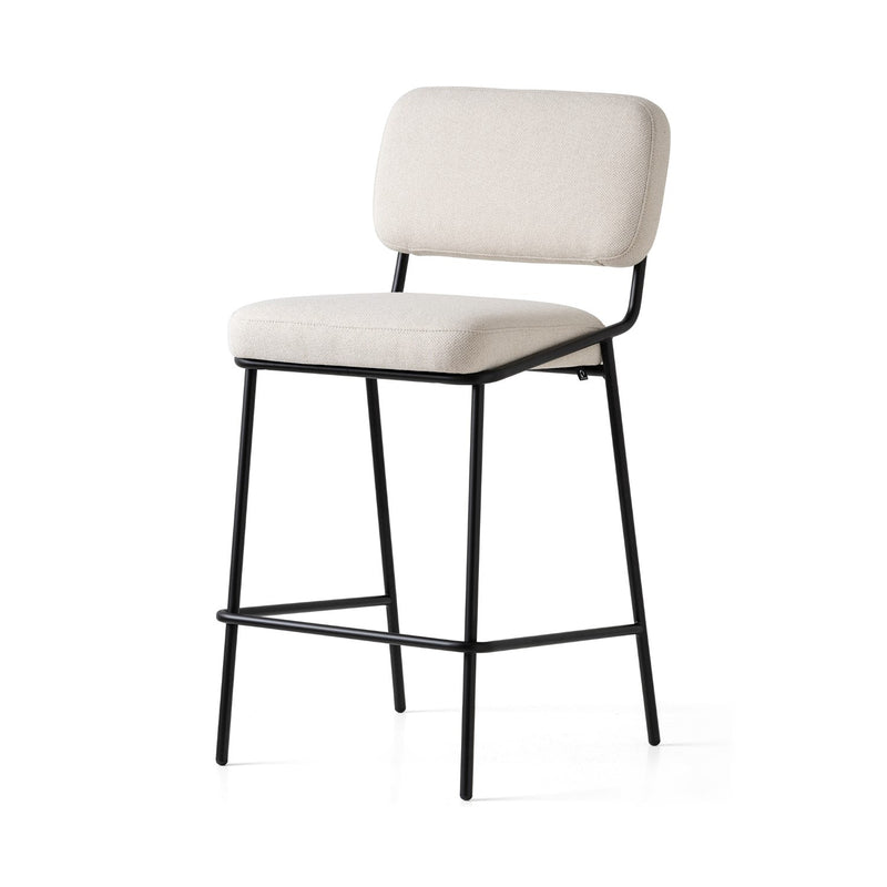 media image for sixty black metal counter stool by connubia cb2139000015slb00000000 25 25