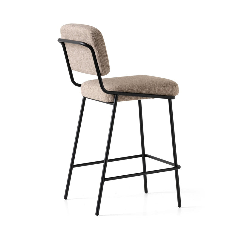 media image for sixty black metal counter stool by connubia cb2139000015slb00000000 36 211