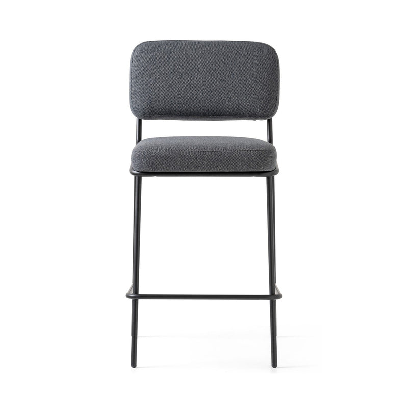 media image for sixty black metal counter stool by connubia cb2139000015slb00000000 2 256