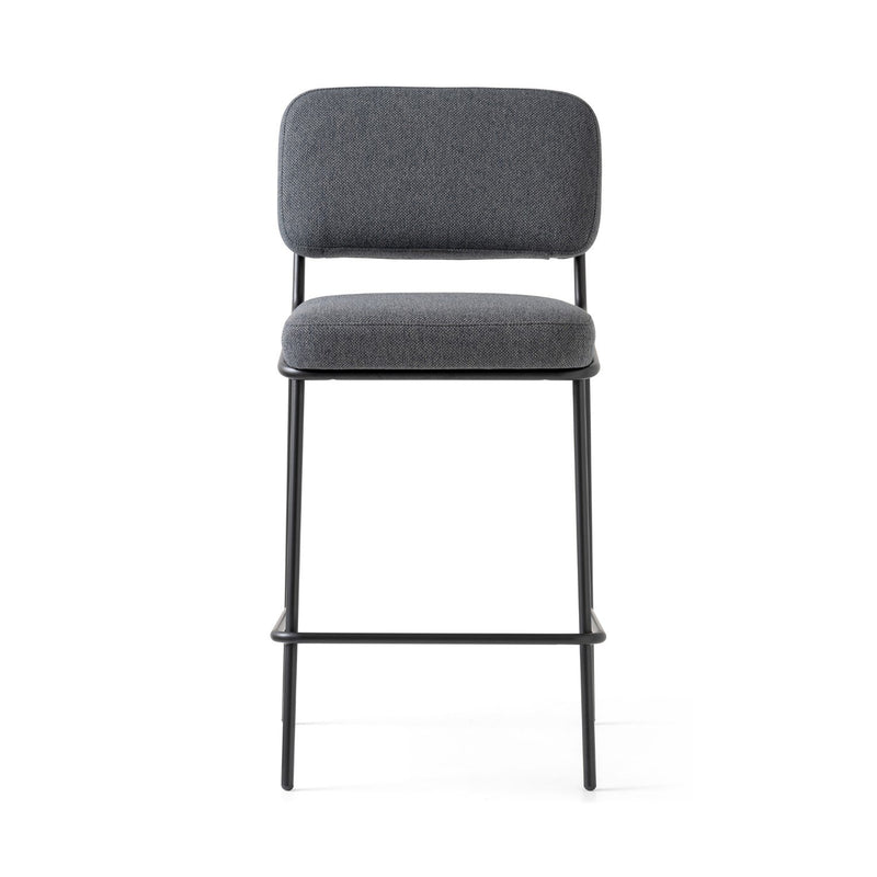 media image for sixty black metal counter stool by connubia cb2139000015slb00000000 2 236