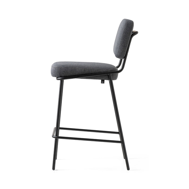 media image for sixty black metal counter stool by connubia cb2139000015slb00000000 3 259