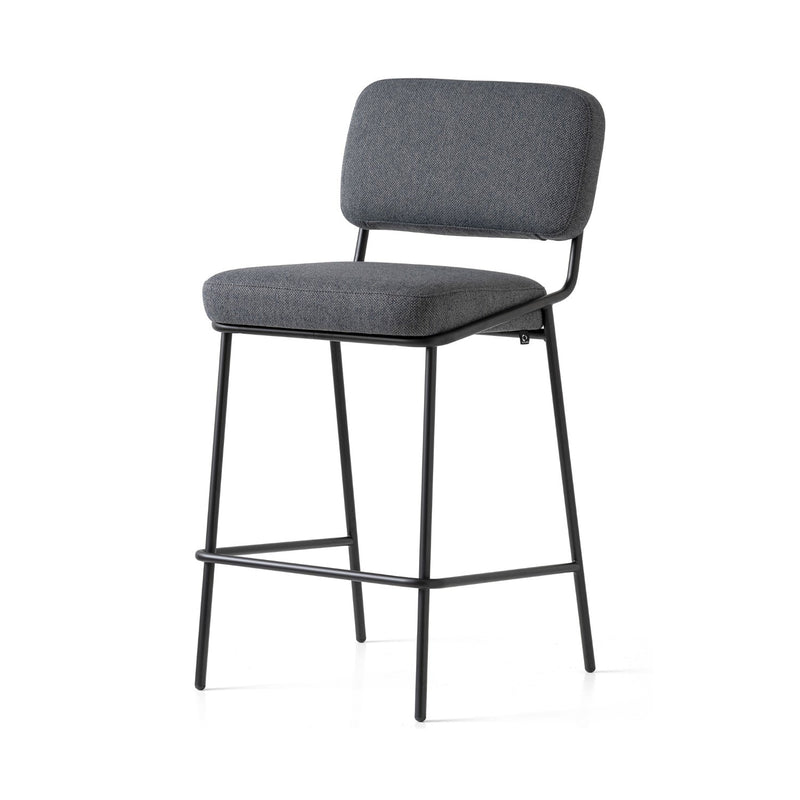 media image for sixty black metal counter stool by connubia cb2139000015slb00000000 1 268