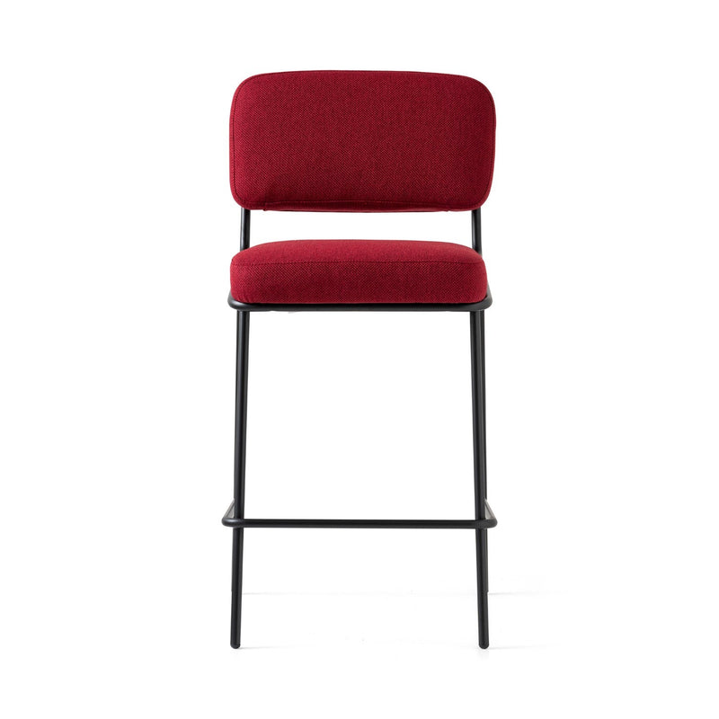 media image for sixty black metal counter stool by connubia cb2139000015slb00000000 6 244