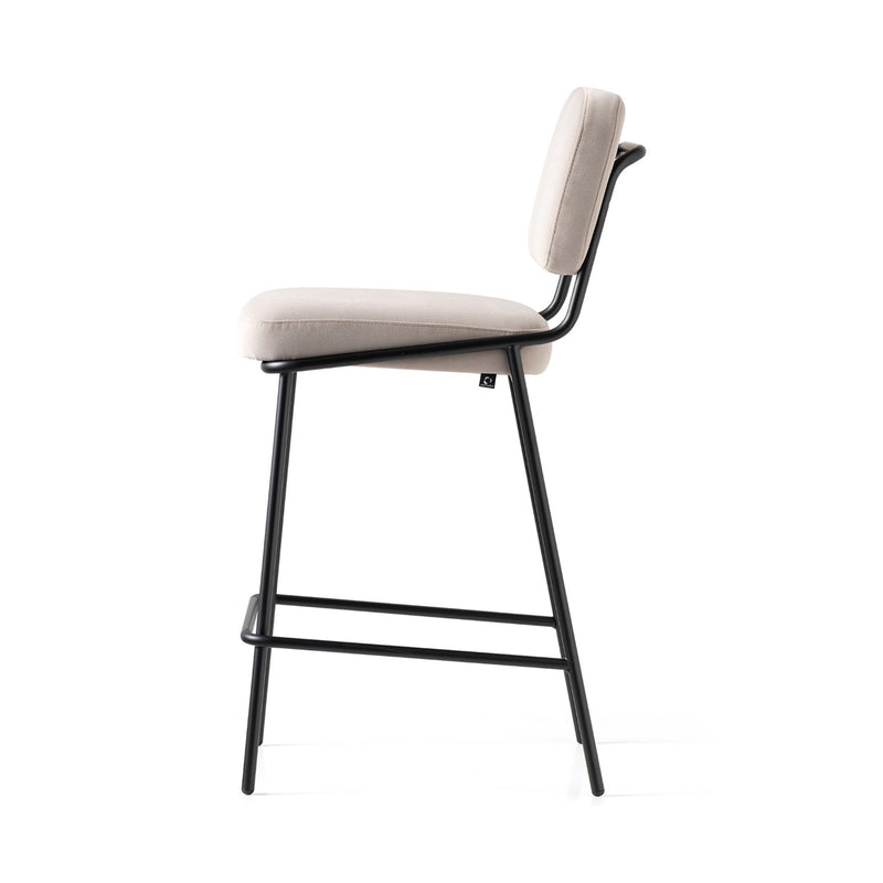media image for sixty black metal counter stool by connubia cb2139000015slb00000000 31 223